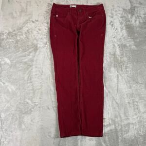 Stio Pants Womens 6S Purple Corduroy Organic Cotton Stretch 5 Pocket Casual